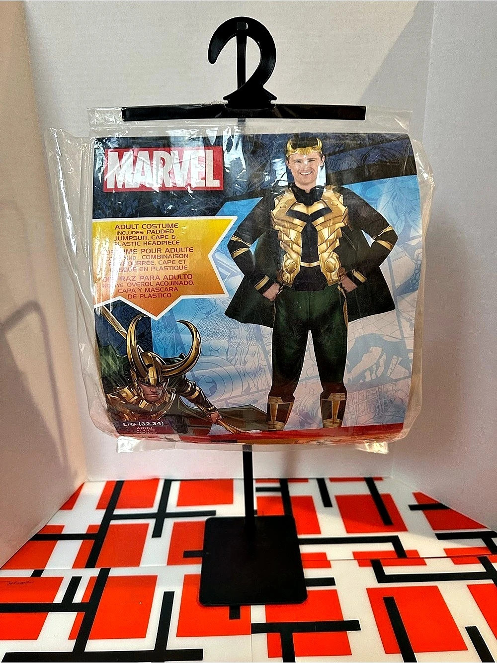 Jazwares - Marvel Loki Adult Costume Large (32-34) Brand NEW!
